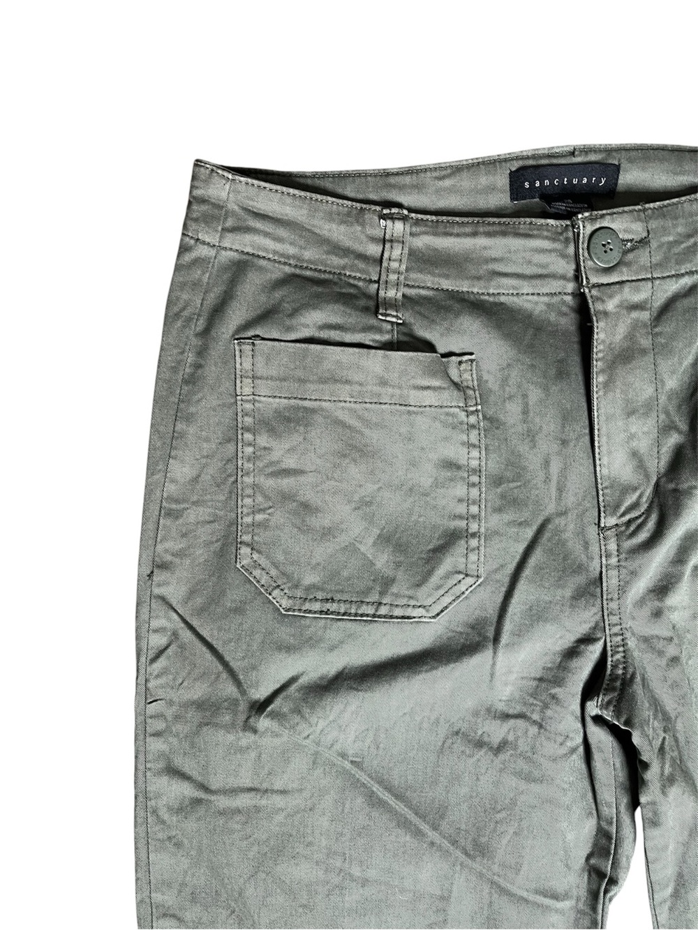 Sanctuary Olive Green Size 28 Pants - Picture 3 of 5